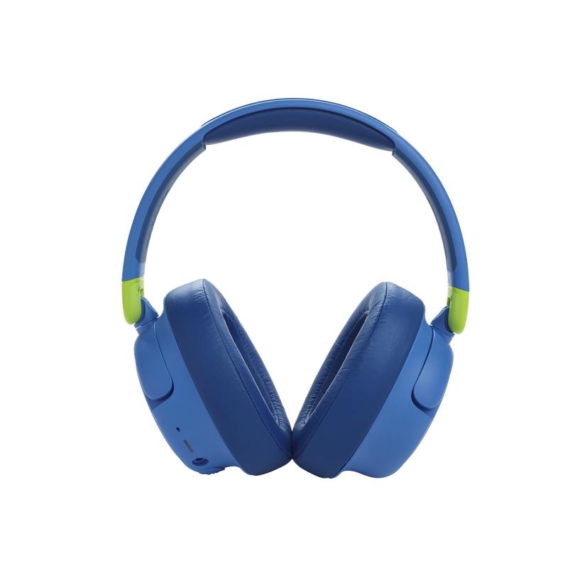 JBL JR 460NC - Blue - Wireless over-ear Noise Cancelling kids headphones - Back image number null